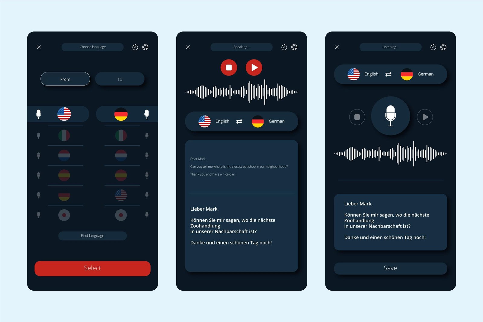 Music Application Ui Design